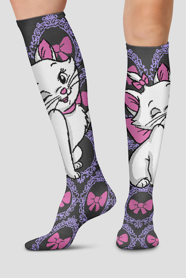 Tooniforms Aristocats Caf&eacute; Kitty Women's 10-15 mmHG Light Compression Socks - null - 1