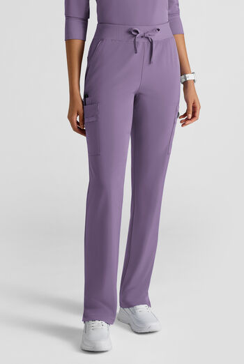 Pantal&oacute;n m&eacute;dico WhisperLite YARA estilo cargo con piernas rectas y 10 bolsillos para mujer