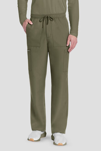 Pantal&oacute;n m&eacute;dico Cherokee Workwear Originals Ultra estilo cargo con piernas rectas y 7 bolsillos para hombre