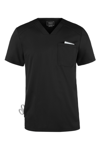 Cherokee Workwear Revolution Men's 2-Pocket STRETCH V-Neck Scrub Top