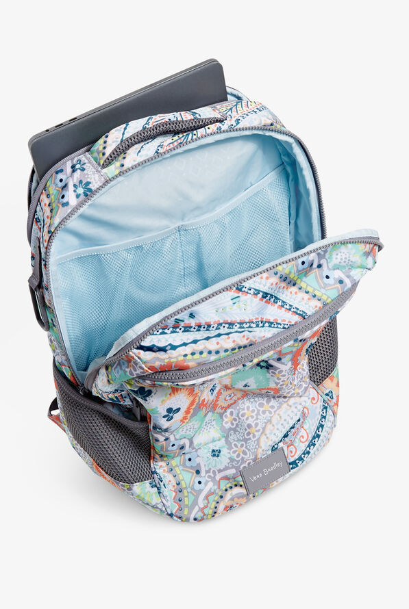 Vera Bradley ReActive Citrus Paisley Women's Grand Backpack - null - 3