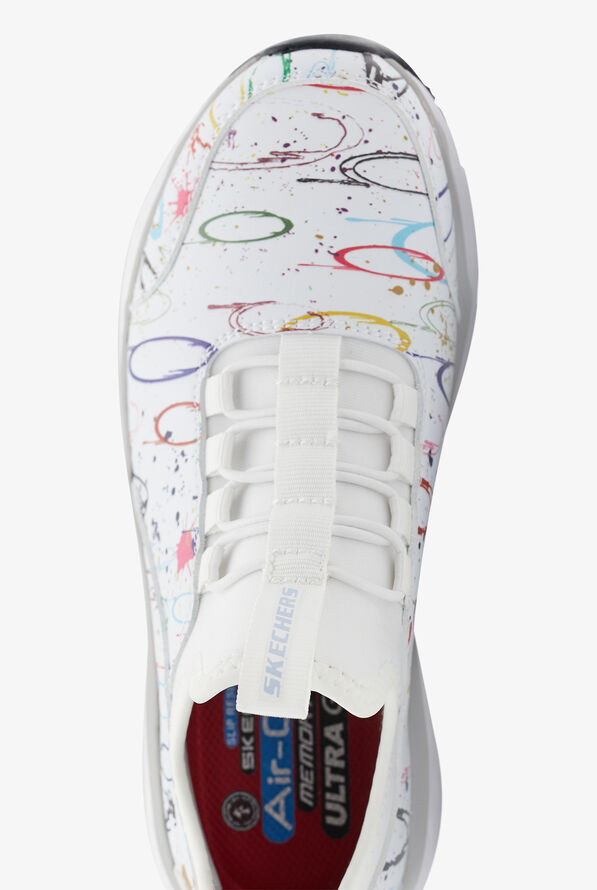 Skechers nursing shoes white clearance