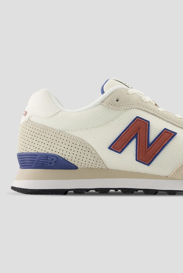 New Balance Men's 515 Sea Salt / Red Rock Athletic Lace Up Shoes - null - 4