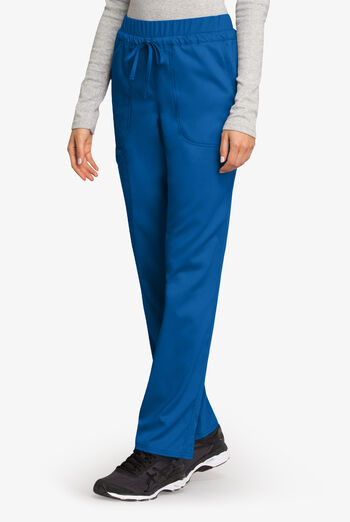 Cherokee Workwear Revolution Women's 5-Pocket STRETCH Drawstring Cargo Scrub Pants