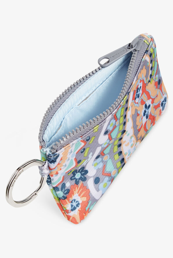 Vera Bradley ReActive Citrus Paisley Women's Zip ID Lanyard - null - 2