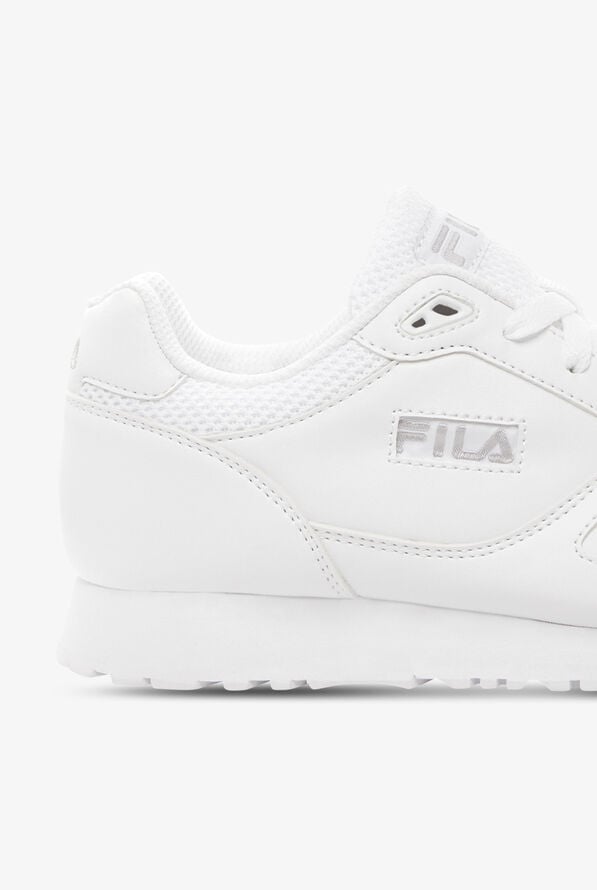 Zapatillas deportivas de enfermería FILA Cress 2020 para mujer - White/Metallic Silver/White - 2