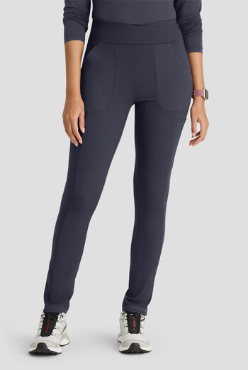 Barco One Performance Knit Momentum Women's 6-Pocket STRETCH High Rise Legging Scrub Pant