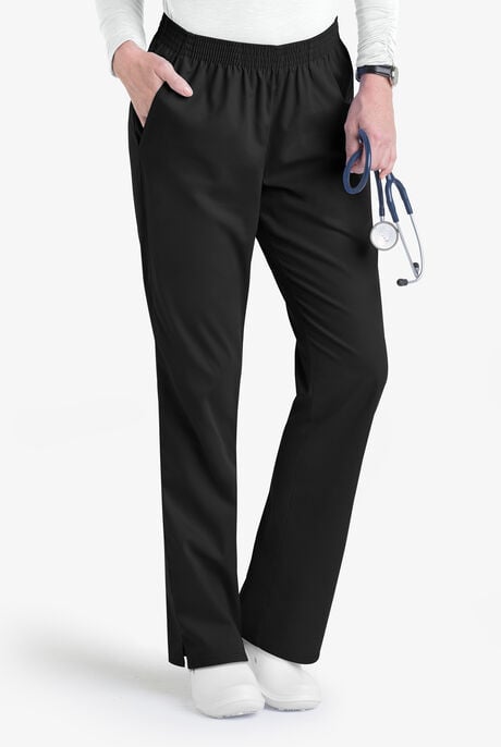 Butter-Soft Core Women's 2-Pocket Full Elastic Waist Scrub Pants