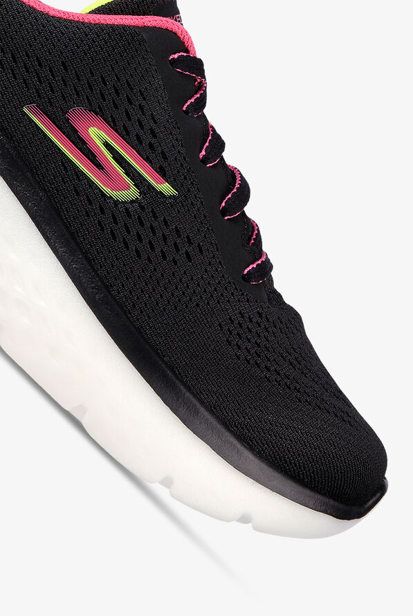 Zapatillas deportivas Skechers Go Walk Hyper Burst Black/Multi con cordones para mujer - null - 3