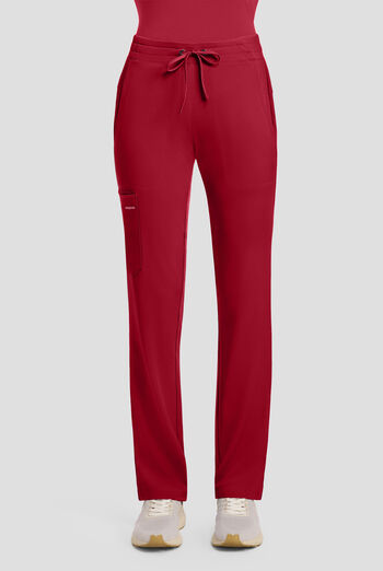 HH Works by Healing Hands Women's 5-Pocket STRETCH Straight Leg Drawstring Cargo Scrub Pants