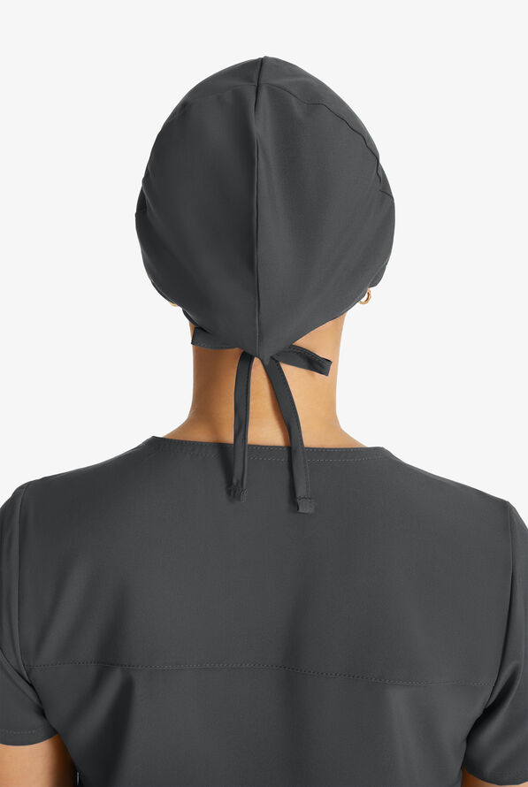 Dickies EDS Essentials Unisex STRETCH Inner Terrycloth Scrub Hat - Pewter - 3