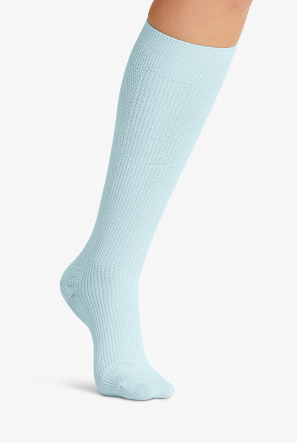 Cherokee Women's 8-12 mmHg Light Compression Socks - Cloud - 1
