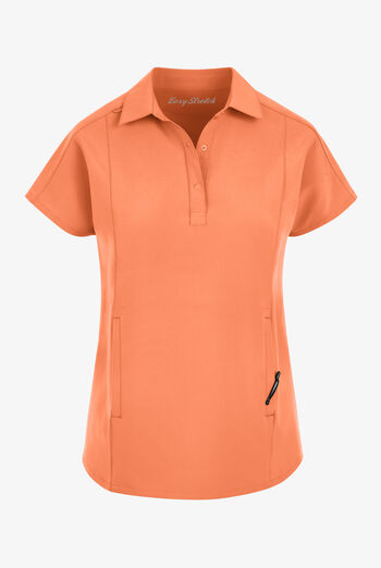 Blusa m&eacute;dica extra holgada Easy STRETCH LEA con mangas dolm&aacute;n y 3 bolsillos para mujer