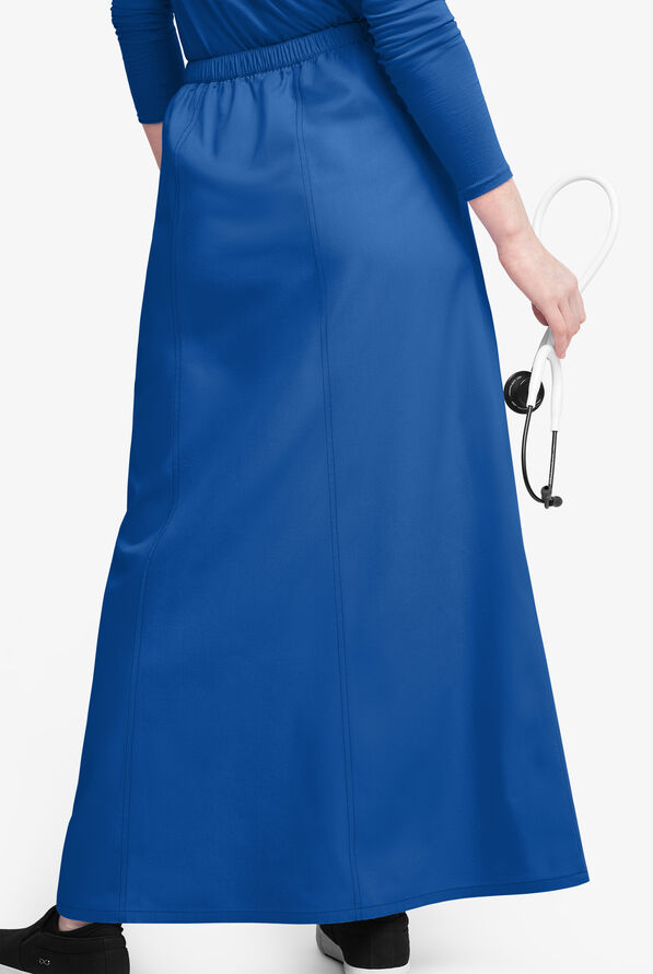 Butter-Soft Originals Women's 4-Pocket Gored Ankle-length Skirt - Royal - 3