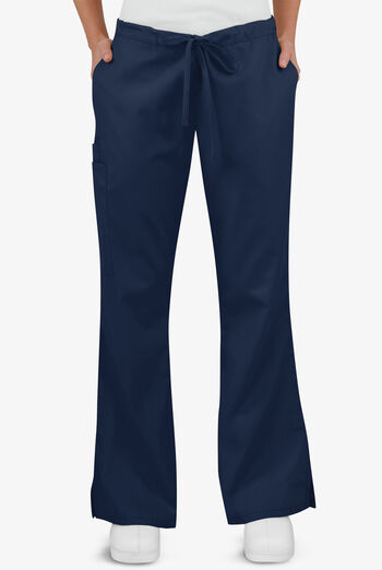 Butter-Soft Core Women's 4-Pocket Elastic Waist Back Drawstring Scrub Pants