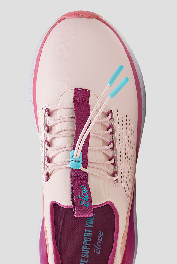 Clove Supercush™ Forte Women's Bungee Athletic Shoe - Light Pink - 2