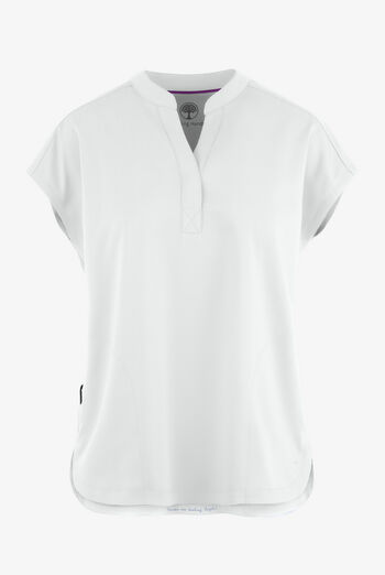 Healing Hands Purple Label Journey Women's 2-Pocket STRETCH Dolman Sleeve Mandarin Collar Scrub Top