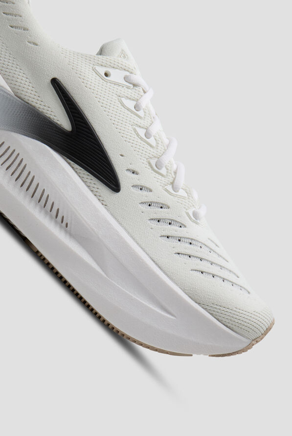 Brooks Women's Glycerin Max 2 White/Black/Chateau Gray Athletic Lace Up Shoes - null - 3