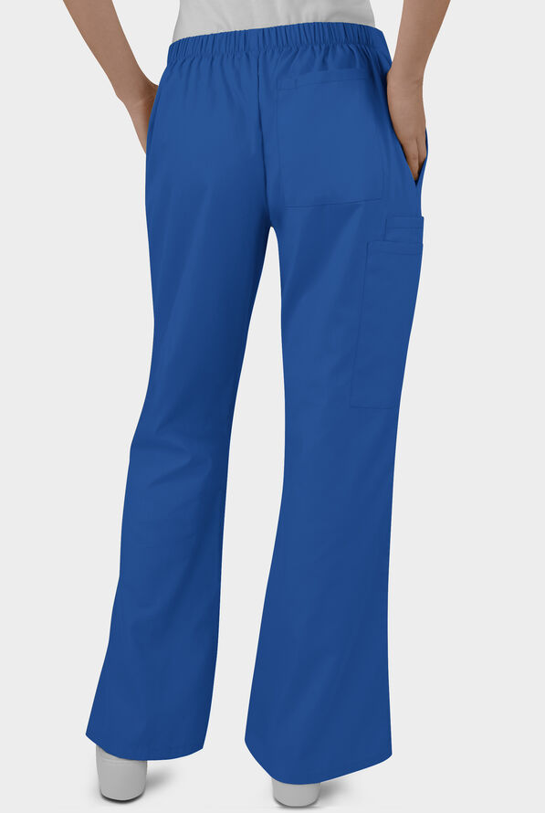 UA Best Buy Scrubs Women’s 5-Pocket Drawstring Pants - Tall - Royal - 2