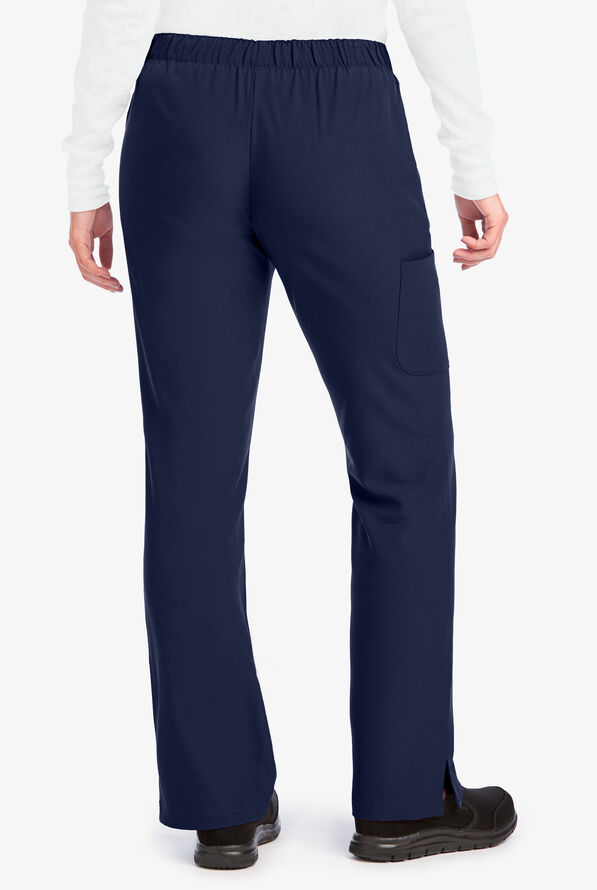 Skechers by Barco Reliance Women's 3-Pocket STRETCH Cargo Drawstring Scrub Pants - Navy - 2