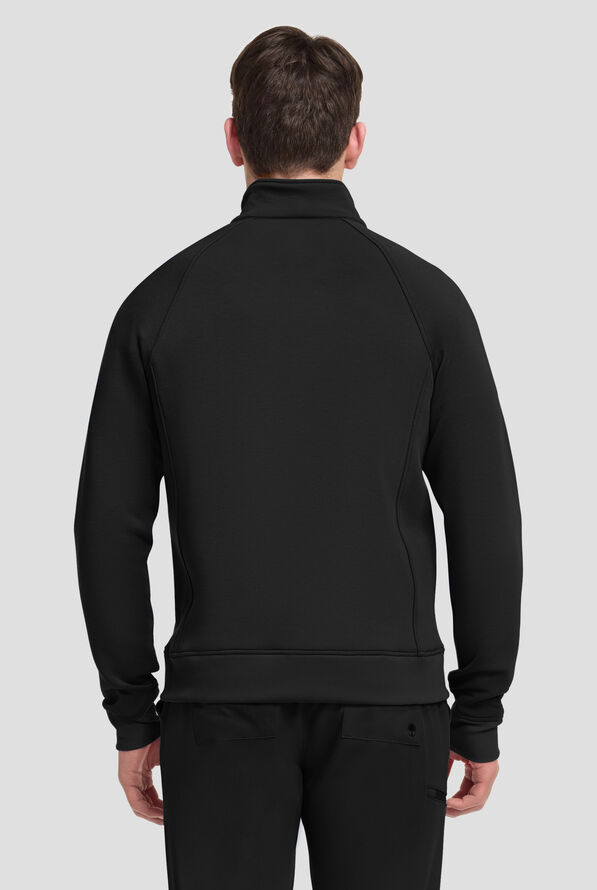 Chaqueta m&eacute;dica Healing Hands Purple Label Colt STRETCH con cremallera y 5 bolsillos para hombre - Black - 4