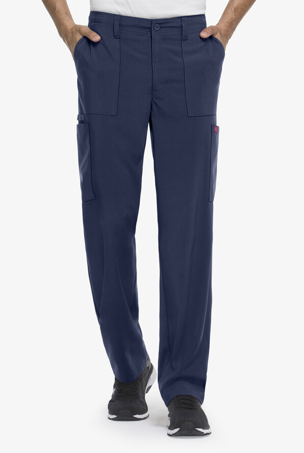 Dickies EDS Essentials Men's 6-Pocket STRETCH Cargo Scrub Pants - Navy - 1
