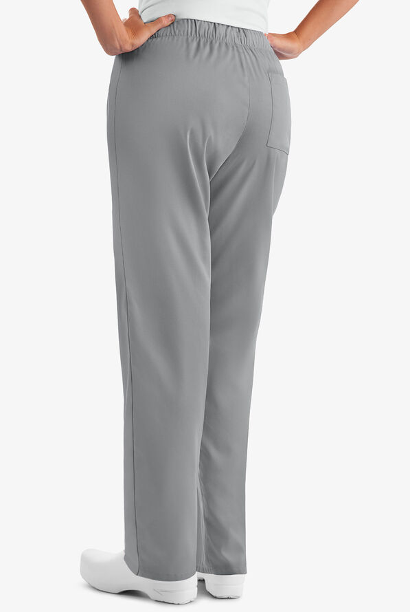 Strictly Scrubs STRETCH Women's 4-Pocket Scrub Set - Grey - 4