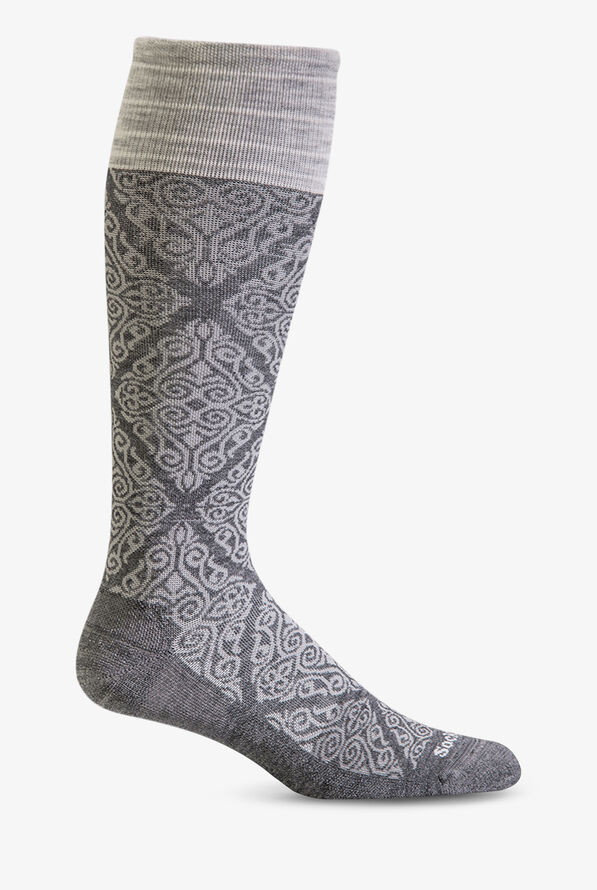 Calcetines de compresión SockWell The Raj Charcoal para mujer - 20-30 mmHg - null - 1