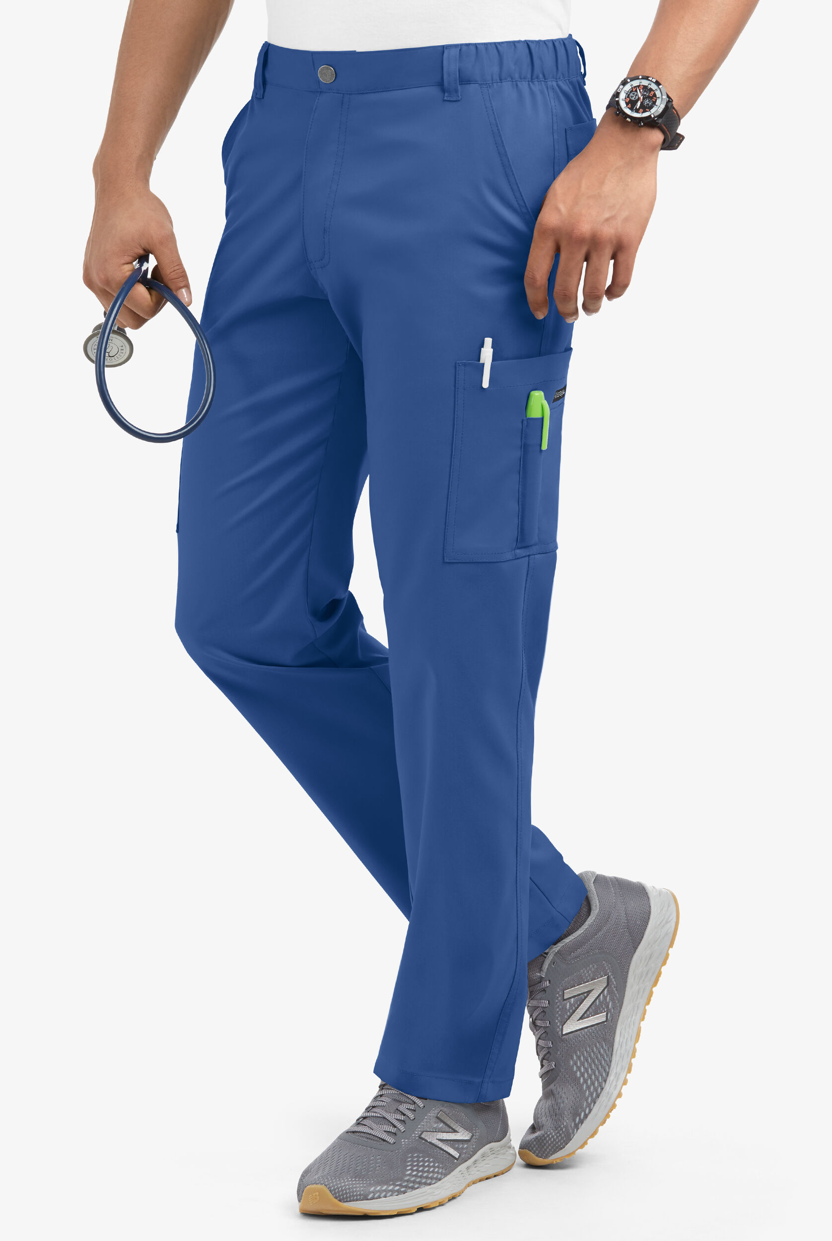 Pantalón médico Advantage STRETCH estilo cargo para hombre, Uniformes  Médicos Elastizados