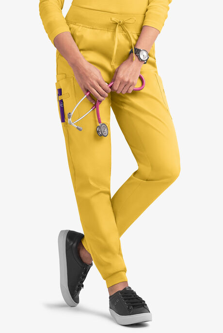 Butter-Soft STRETCH Women's 5-Pocket Cargo Jogger Scrub Pants