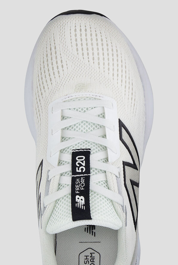 Zapatillas deportivas New Balance Fresh Foam 520 NB White/Black con cordones para mujer - null - 2