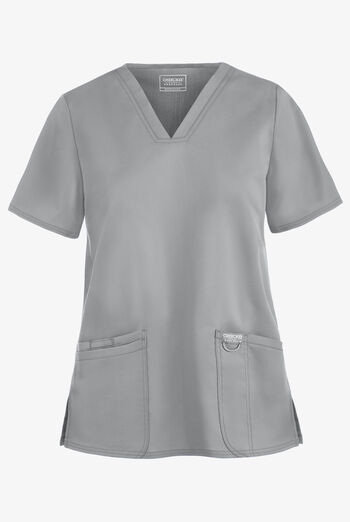 Cherokee Workwear Revolution Women's 3-Pocket STRETCH V-Neck Scrub Top