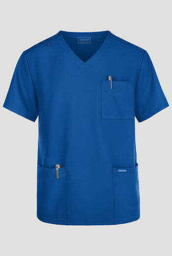 Camisa m&eacute;dica Cherokee Workwear Originals Ultra con cuello en V y 3 bolsillos para hombre