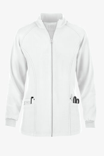 Easy STRETCH Zadie Women's 4-Pocket Raglan Scrub Jacket