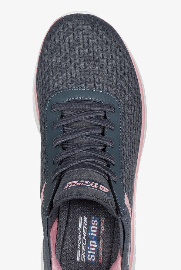 Skechers Bobs Women's SLIP-INS Sport Squad Chaos Stroke of Luck Athletic Nursing Shoes - null - 2