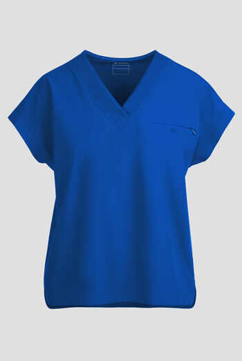 Blusa m&eacute;dica Infinity PURSUIT STRETCH con mangas dolm&aacute;n y 1 bolsillo para mujer