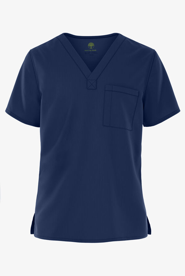 Healing Hands James Blue Label 2223 Top, men's vneck scrubs