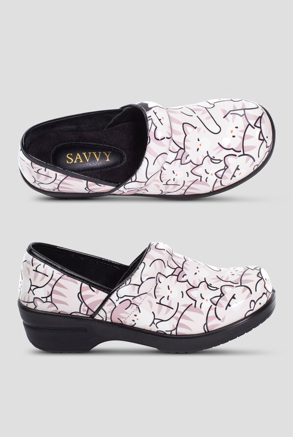 Savvy Women's Brandy Kitty Clogs - null - 1
