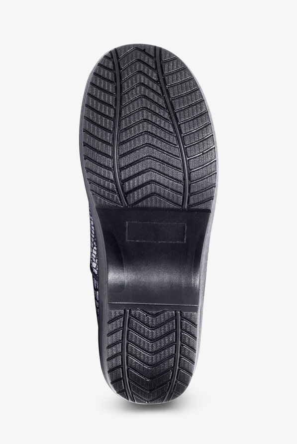 Savvy Women's Brandy Shimmer and Black Nursing Clogs - null - 6