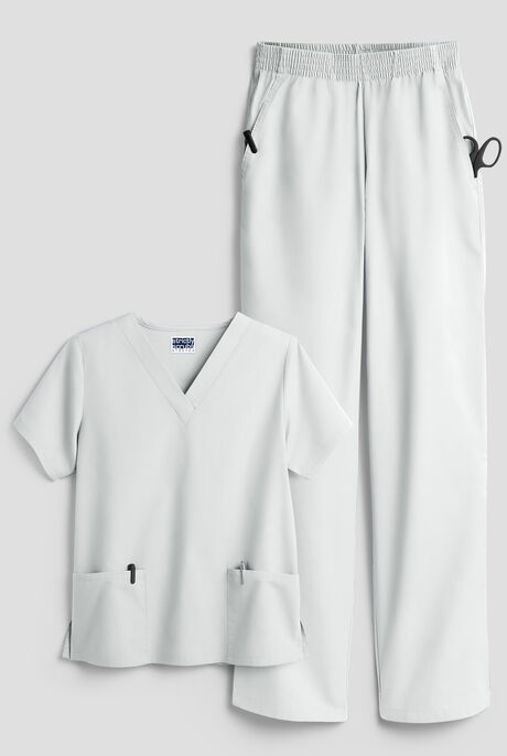 Conjunto de uniforme médico Strictly Scrubs con 4 bolsillos para mujer