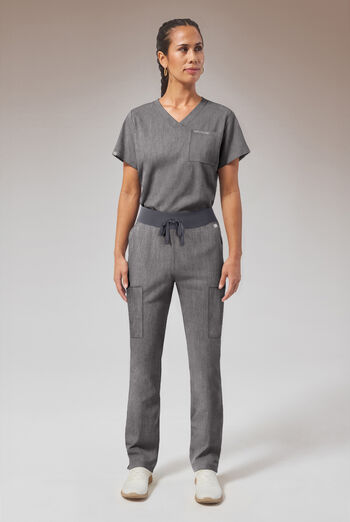 Hypothesis Women's Base 7-Pocket Straight Leg Cargo Scrub Pant