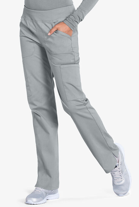 Cherokee Workwear Professionals Women's 6-Pocket STRETCH Pull-On Scrub Pants