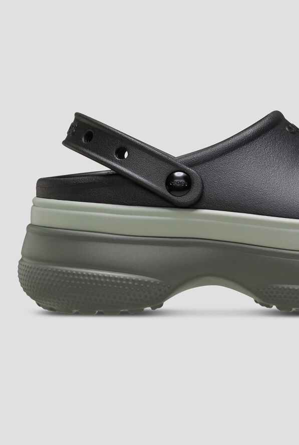 Crocs&trade; Women's Black Classic Stacked Clog - null - 4