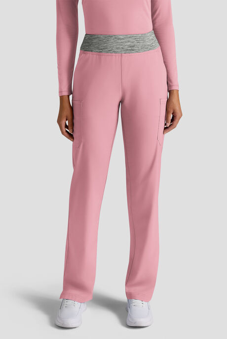 Butter-Soft STRETCH FLXTEK+ Women's 4-Pocket Knit Waistband Yoga Scrub Pants