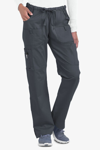 Pantalón médico Butter-Soft STRETCH con cordón y 10 bolsillos para mujer