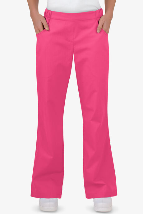 Butter-Soft Core Women's 5-Pocket Bootcut Mid Rise Scrub Pants