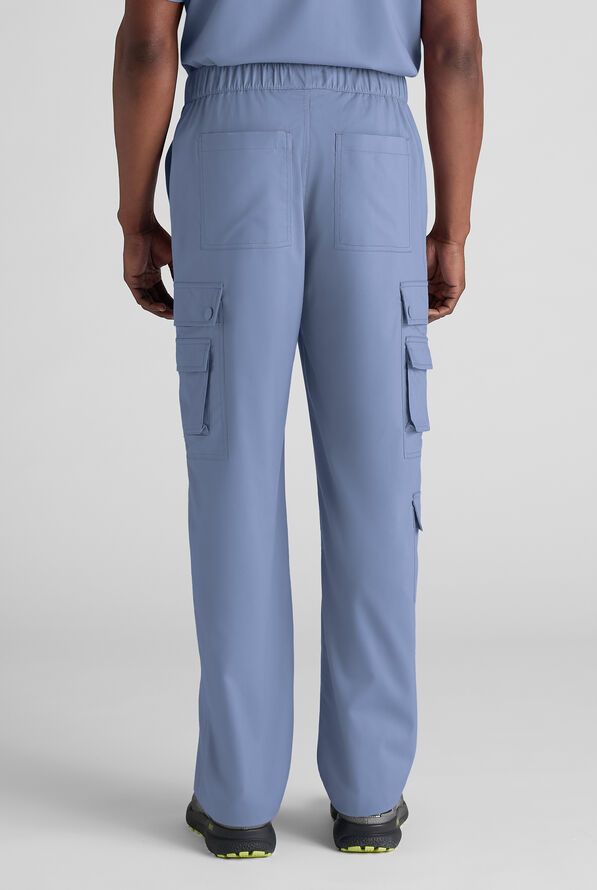 Advantage STRETCH Men's 10-Pocket Cargo Scrub Pant - Ceil Blue - 7