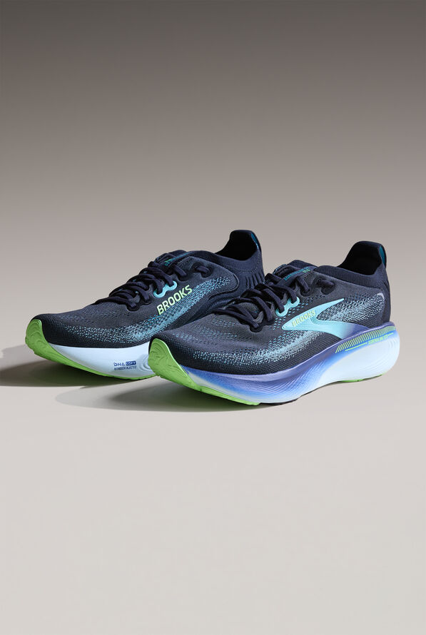 Zapatillas deportivas Brooks Adrenaline GTS 25 Black/Ipanema/Mint con cordones para hombre - null - 3