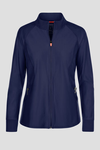 Infinity GNR8 Kinetic Knit Women's 2-Pocket STRETCH Warm-Up Scrub Jacket