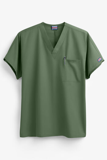 Blusa m&eacute;dica unisex Cherokee Workwear con 1 bolsillo y cuello en V